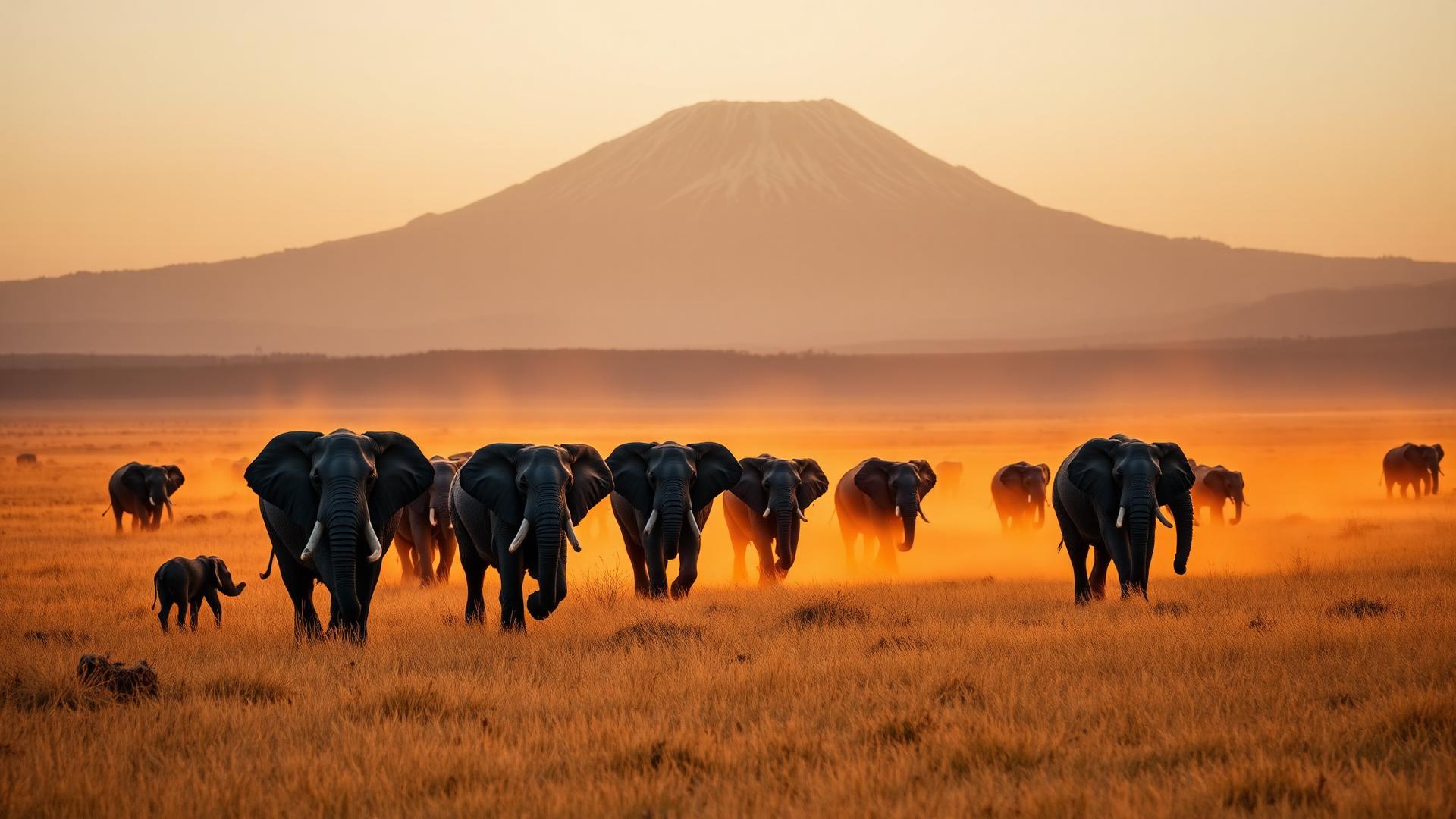 Tsavo National Parks scenery 1
